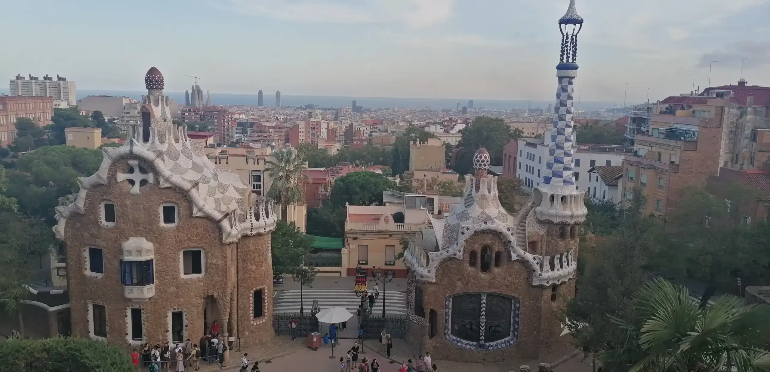 barcelone depuis parc guell